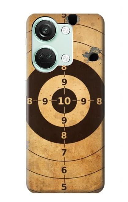 S3894 Paper Gun Shooting Target Hülle Schutzhülle Taschen für OnePlus Nord 3