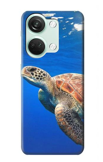 S3898 Sea Turtle Hülle Schutzhülle Taschen für OnePlus Nord 3