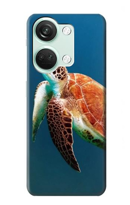 S3899 Sea Turtle Hülle Schutzhülle Taschen für OnePlus Nord 3