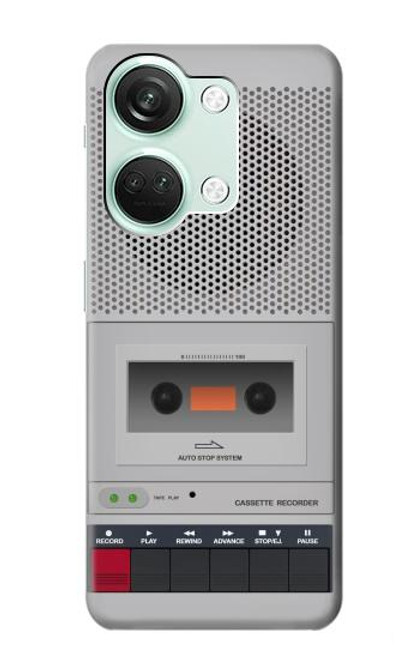 S3953 Vintage Cassette Player Graphic Hülle Schutzhülle Taschen für OnePlus Nord 3