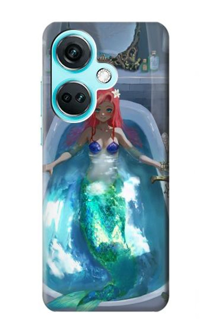 S3912 Cute Little Mermaid Aqua Spa Hülle Schutzhülle Taschen für OnePlus Nord CE3