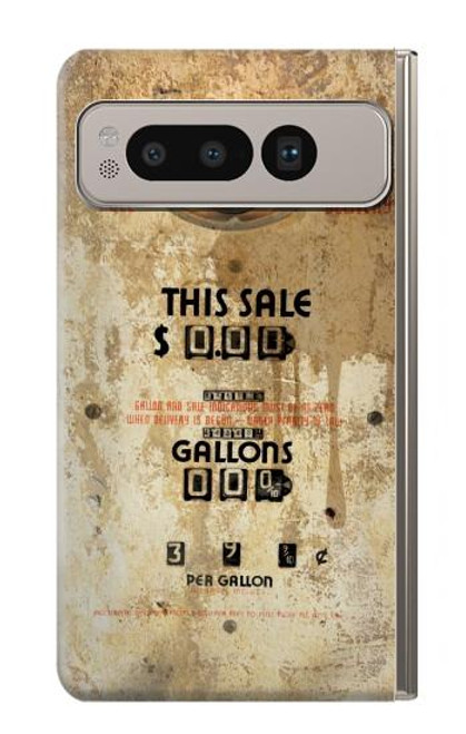 S3954 Vintage Gas Pump Hülle Schutzhülle Taschen für Google Pixel Fold