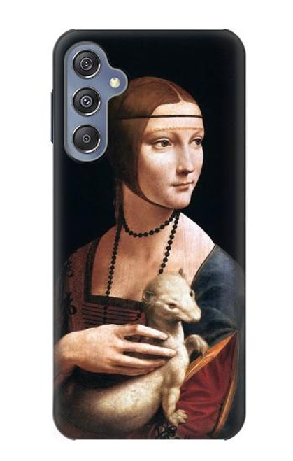 S3471 Lady Ermine Leonardo da Vinci Hülle Schutzhülle Taschen für Samsung Galaxy M34 5G