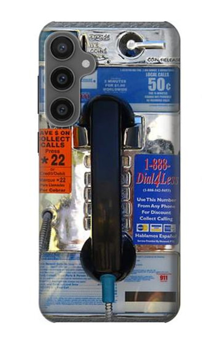 S0087 Payphone Hülle Schutzhülle Taschen für Samsung Galaxy S23 FE