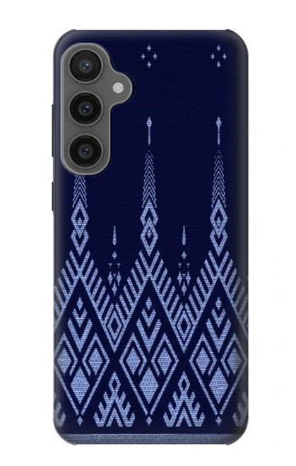 S3950 Textile Thai Blue Pattern Hülle Schutzhülle Taschen für Samsung Galaxy S23 FE