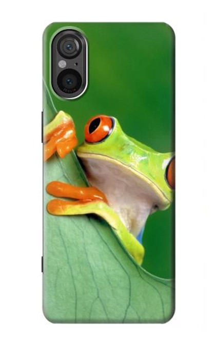 S1047 Little Frog Hülle Schutzhülle Taschen für Sony Xperia 5 V