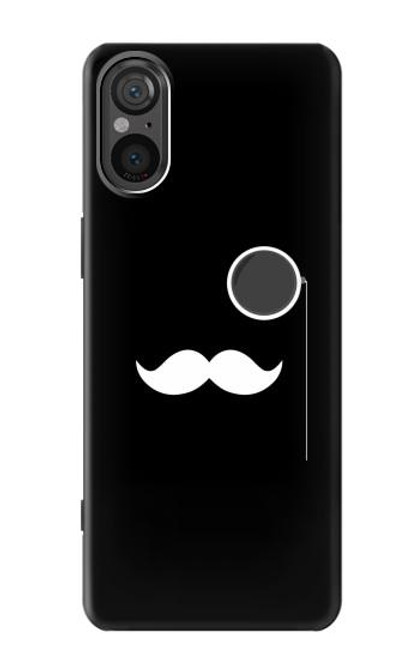 S1946 Sir Mustache Minimalism Hülle Schutzhülle Taschen für Sony Xperia 5 V