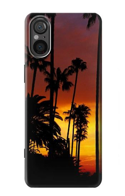 S2563 California Sunrise Hülle Schutzhülle Taschen für Sony Xperia 5 V
