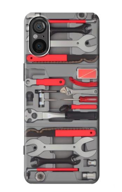 S3921 Bike Repair Tool Graphic Paint Hülle Schutzhülle Taschen für Sony Xperia 5 V