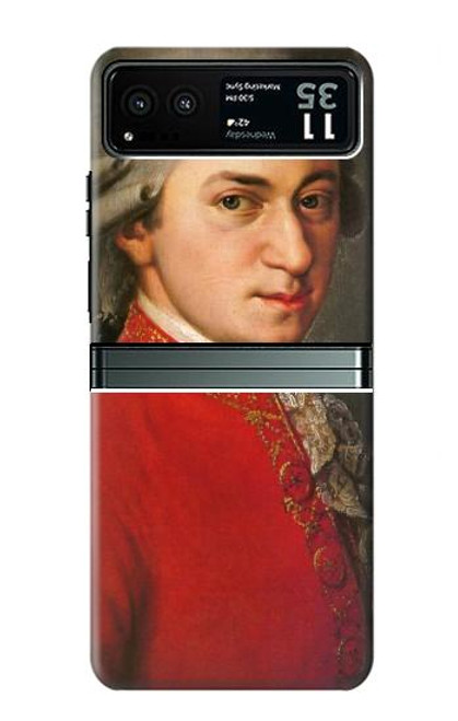 S0492 Mozart Hülle Schutzhülle Taschen für Motorola Razr 40