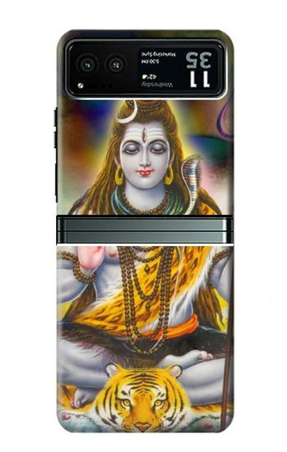 S2287 Lord Shiva Hindu God Hülle Schutzhülle Taschen für Motorola Razr 40