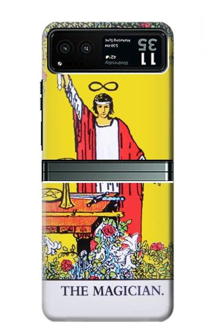 S2806 Tarot Card The Magician Hülle Schutzhülle Taschen für Motorola Razr 40