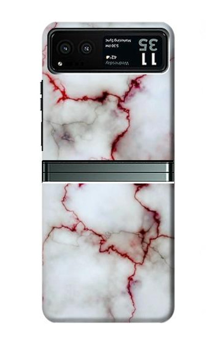 S2920 Bloody Marble Hülle Schutzhülle Taschen für Motorola Razr 40