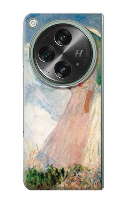 S0998 Claude Monet Woman with a Parasol Hülle Schutzhülle Taschen für OnePlus OPEN