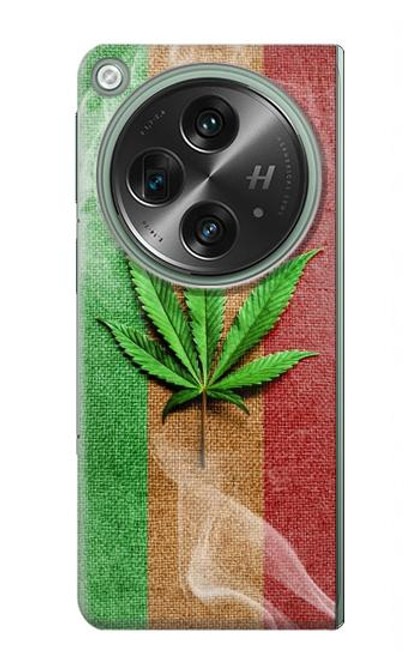 S2109 Smoke Reggae Rasta Flag Hülle Schutzhülle Taschen für OnePlus OPEN