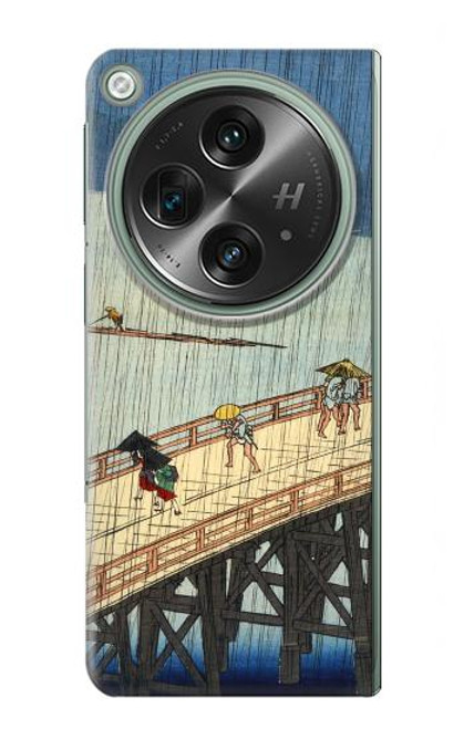 S3347 Utagawa Hiroshige Sudden shower Hülle Schutzhülle Taschen für OnePlus OPEN S3347 Utagawa Hiroshige Sudden shower Hülle Schutzhülle Taschen für OnePlus OPEN