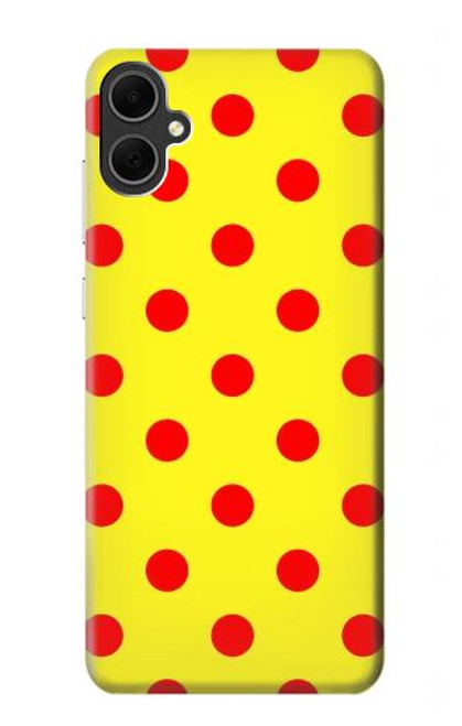 S3526 Red Spot Polka Dot Hülle Schutzhülle Taschen für Samsung Galaxy A05