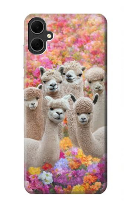 S3916 Alpaca Family Baby Alpaca Hülle Schutzhülle Taschen für Samsung Galaxy A05