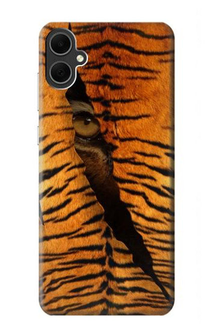 S3951 Tiger Eye Tear Marks Hülle Schutzhülle Taschen für Samsung Galaxy A05