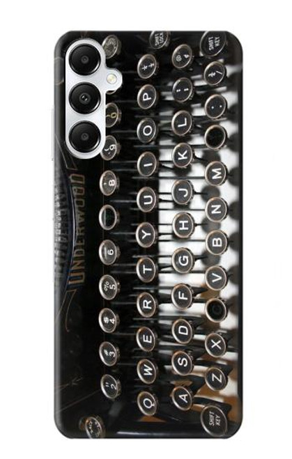 S0620 Typewriter Hülle Schutzhülle Taschen für Samsung Galaxy A05s