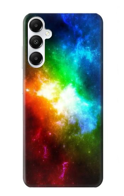S2312 Colorful Rainbow Space Galaxy Hülle Schutzhülle Taschen für Samsung Galaxy A05s