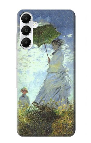 S2415 Claude Monet Woman with a Parasol Hülle Schutzhülle Taschen für Samsung Galaxy A05s