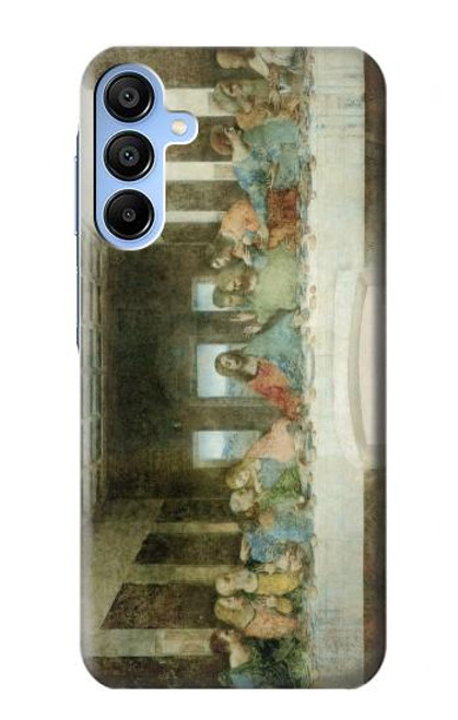 S0173 Leonardo DaVinci The Last Supper Hülle Schutzhülle Taschen für Samsung Galaxy A15 5G