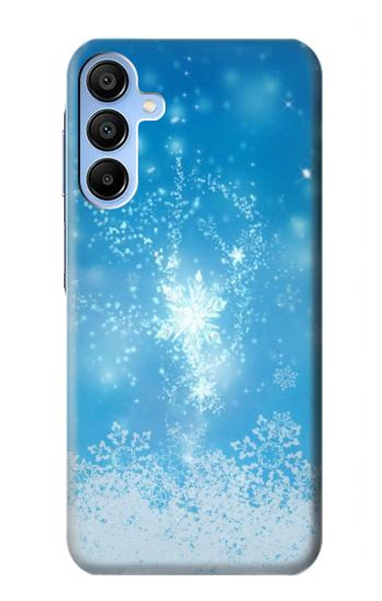 S2923 Frozen Snow Spell Magic Hülle Schutzhülle Taschen für Samsung Galaxy A15 5G