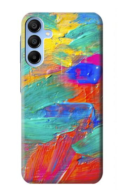S2942 Brush Stroke Painting Hülle Schutzhülle Taschen für Samsung Galaxy A15 5G