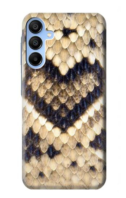 S3417 Diamond Rattle Snake Graphic Print Hülle Schutzhülle Taschen für Samsung Galaxy A15 5G
