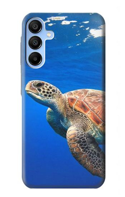 S3898 Sea Turtle Hülle Schutzhülle Taschen für Samsung Galaxy A15 5G