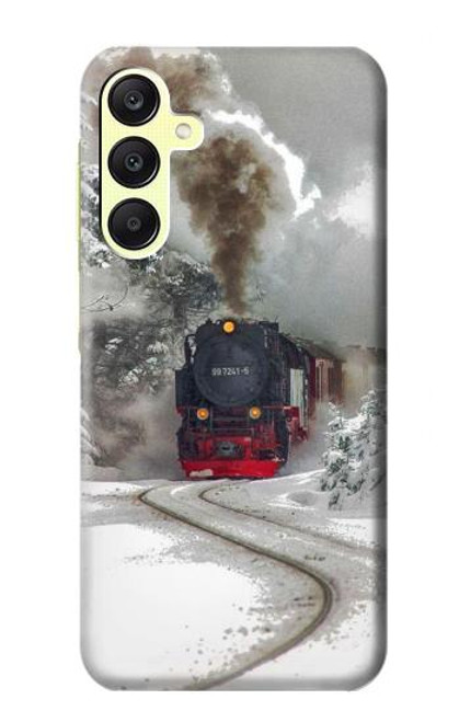 S1509 Steam Train Hülle Schutzhülle Taschen für Samsung Galaxy A25 5G
