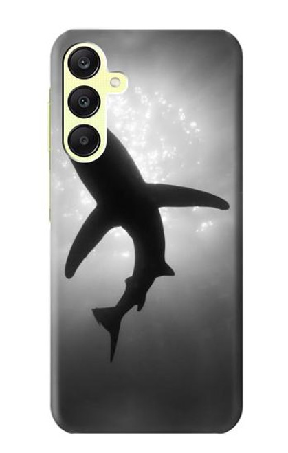S2367 Shark Monochrome Hülle Schutzhülle Taschen für Samsung Galaxy A25 5G