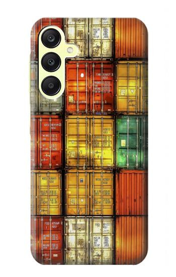 S3861 Colorful Container Block Hülle Schutzhülle Taschen für Samsung Galaxy A25 5G