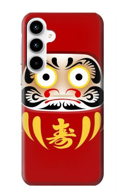 S3045 Japan Good Luck Daruma Doll Hülle Schutzhülle Taschen für Samsung Galaxy A35 5G
