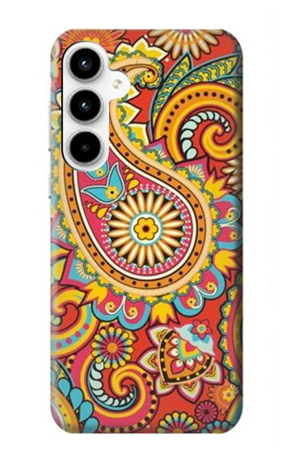 S3402 Floral Paisley Pattern Seamless Hülle Schutzhülle Taschen für Samsung Galaxy A35 5G
