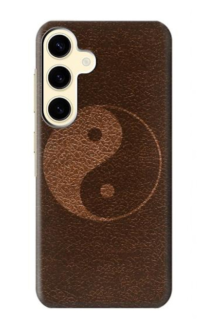 S0825 Taoism Yin Yang Hülle Schutzhülle Taschen für Samsung Galaxy S24