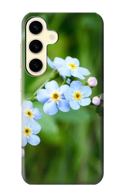 S1818 Forget Me Not Hülle Schutzhülle Taschen für Samsung Galaxy S24