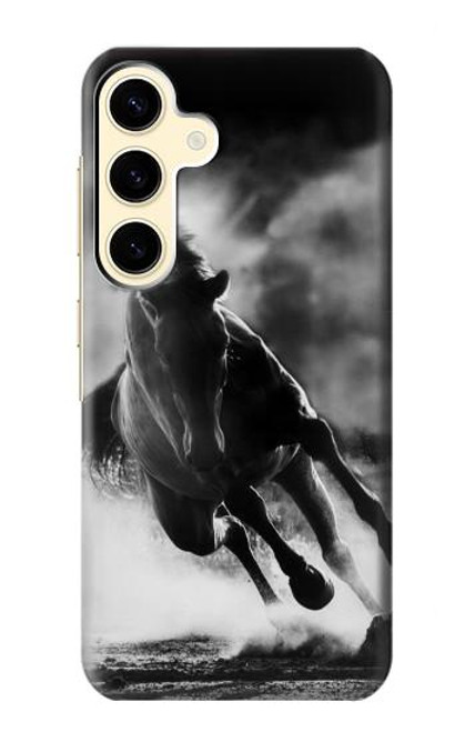 S1860 Running Horse Hülle Schutzhülle Taschen für Samsung Galaxy S24
