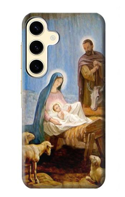 S2276 The Nativity Hülle Schutzhülle Taschen für Samsung Galaxy S24