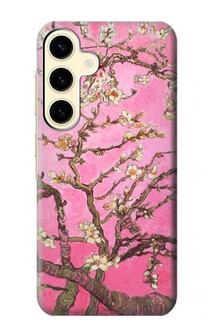 S2449 Pink Blossoming Almond Tree Van Gogh Hülle Schutzhülle Taschen für Samsung Galaxy S24