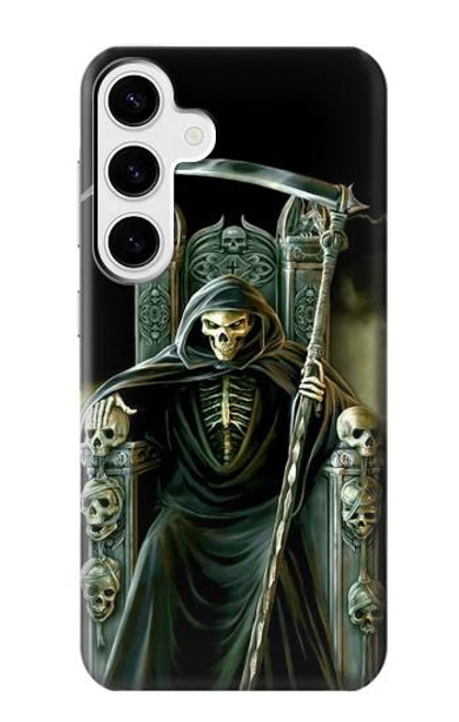 S1024 Grim Reaper Skeleton King Hülle Schutzhülle Taschen für Samsung Galaxy S24 Plus