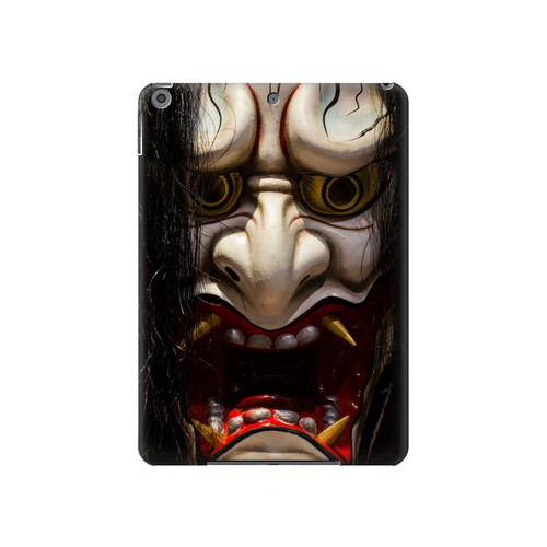 S2112 Hannya Demon Mask Hülle Schutzhülle Taschen für iPad 10.2 (2021,2020,2019), iPad 9 8 7