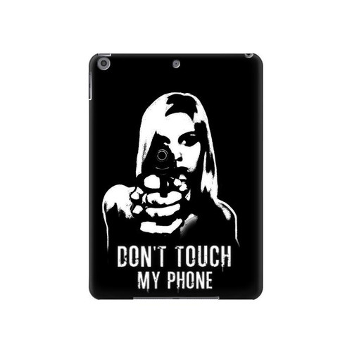 S2518 Do Not Touch My Phone Hülle Schutzhülle Taschen für iPad 10.2 (2021,2020,2019), iPad 9 8 7