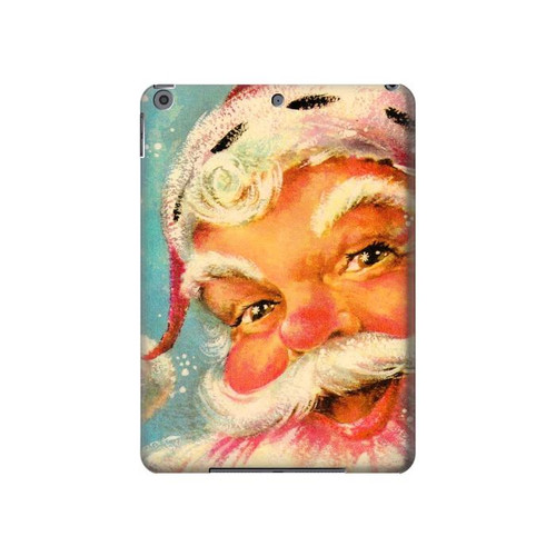 S2840 Christmas Vintage Santa Hülle Schutzhülle Taschen für iPad 10.2 (2021,2020,2019), iPad 9 8 7