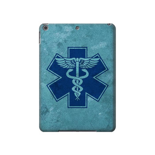 S3824 Caduceus Medical Symbol Hülle Schutzhülle Taschen für iPad 10.2 (2021,2020,2019), iPad 9 8 7