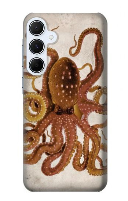 S2801 Vintage Octopus Hülle Schutzhülle Taschen für Samsung Galaxy A55 5G