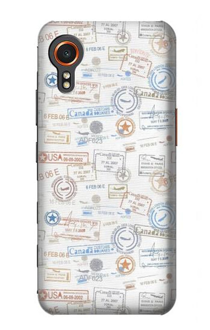 S3903 Travel Stamps Hülle Schutzhülle Taschen für Samsung Galaxy Xcover7