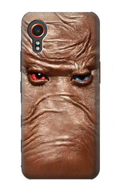 S3940 Leather Mad Face Graphic Paint Hülle Schutzhülle Taschen für Samsung Galaxy Xcover7