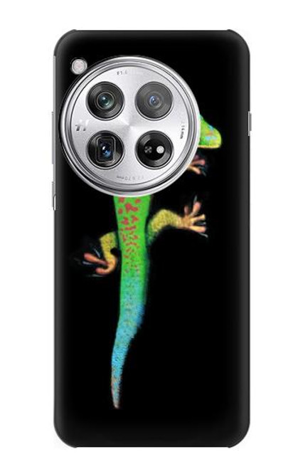 S0125 Green Madagascan Gecko Hülle Schutzhülle Taschen für OnePlus 12